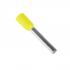 Generic Single Insulated Wire Ferrules, Series D 10 AWG, Yellow, 10mm