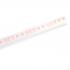 NSPA 4:1 Polyolefin High Adhesive Flexible, #22-18 AWG Clear/Red, Expanded .300" 