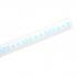 NSPA 4:1 Polyolefin High Adhesive Flexible,  #14-16  AWG Clear/Blue, Expanded .350" 