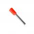 Generic Single Insulated Wire Ferrules, Series D 18-17 AWG, Red, 10mm