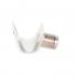  Tapped Cable Hangers, 316SS, Crimp Type Single, .375" - .531" Cable Dia.
