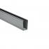 HellermannTyton Solid Wall Duct, 181-15300 SD1.5X3G4 Gray, Non-Adhesive, 1.5"W X 3"H