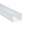 HellermannTyton Solid Wall Duct, 181-42004 SD4X2W4 White, Non-Adhesive, 4"W x 2"H