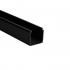 HellermannTyton Solid Wall Duct, 181-22005 SD2X2BK4 Black, Non-Adhesive, 2"W x 2"H