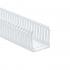 HellermannTyton High Density Slotted Wall Duct, 184-22008 SLHD2X2W4 White, Non-Adhesive, 2"W x 2"H