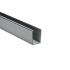 HellermannTyton Solid Wall Duct, 181-23007 SL2X3G4 Gray, Non-Adhesive, 2"W x 3"H