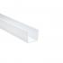 HellermannTyton Solid Wall Duct, 181-33006 SD3X3W4 White Non-Adhesive, 3"W x 3"H