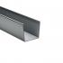 HellermannTyton Solid Wall Duct, 181-44009 SD4X4G4 Gray, Non-Adhesive, 4"W x 4"H