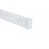 HellermannTyton Slotted Wall Duct, 181-24011 SL2X4W4 White, Non-Adhesive, 2"W x 4"H