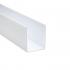 HellermannTyton Solid Wall Duct, 181-45001 SD4X5W4 White, Non-Adhesive, 4"W x 5"H