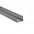 HellermannTyton Slotted Wall Duct, 181-32006 SL3X2G4 Gray, Non-Adhesive, 3"W x 2"H