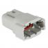 Deutsch DTM04-08PA Receptacle, Keyed in A 8 Pin, Gray