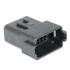 Deutsch DT04-12PB Receptacle, Keyed in B 12 Pin, Black