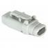 Deutsch DTM06-2S-E007 Plug 2 Pin, Gray, Shrink Boot Adapter