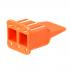 Deutsch WM-6S Plug Wedgelock 6 Pin, Orange