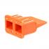 Deutsch WM-8S Plug Wedgelock 8 Pin, Orange