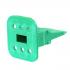 Deutsch W6S-P012, Plug Wedgelock 6 Pin, Green, with Seal Retention