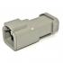 Deutsch DTP04-2P-E003, Receptacle 2 Pin, Gray, End Cap