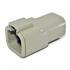 Deutsch DTP04-4P, Receptacle 4 Pin, Gray