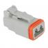 Deutsch DT06-2S Plug 2 Pin, Gray