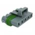 Aptiv / Delphi 12084891, 280 Series Metri-Pack Connector 5 Way, Medium Gray, Female, Sealed