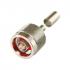 RF Industries N Type Connector, Crimp Plug RG-8X, LMR-240, Solderless Center Conductor