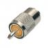 RF Industries UHF Connector, Solder Plug, PL-259 RG-58, RG-59, LMR-195, LMR-400, Belden 9913