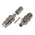 RF Industries Mini-UHF Connector, Crimp Jack RG-8X, LMR-240