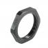 Sealcon Nylon Lock Nut Black, PG 29, 1.41" Wrench Flat