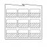 HellermannTyton Thermal Transfer Self-Laminating Label, TAG51T3-100B, 596-00014 1" X .35" X .75", 3 across, 10000 Labels