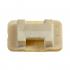 Click Bond® CB9120V5, Low Profile Cable Mount, 70lb load, 400lb Tensile, ABS APPROVED Glass/Thermoplastic, 1.13" x 0.75", 0.35" Max Tie Width