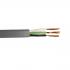 Deka - Wire & Cable Jacketed Triplex Wire, SAE J1128 Black/Green/White, 14/3 Gauge