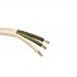 Generic BC-5W2 Marine Boat Cable - DOT/Coast Guard, Tinned Copper, 105°C, 600V 12/3 AWG, Black/Green/White