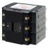 Blue Sea 7565,  C-Series Flat Rocker Circuit Breaker AC Main, 50 Amps, Triple Pole, Flat
