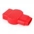 Generic Military Battery Terminal Insulator Oval, Red, 4/0 AWG