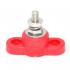 Generic Junction Power Post Small Base, Positive, Red, 1/4" Stud