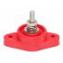 Generic Junction Power Post Large Base, Positive, Red, 5/16 Stud