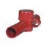 Generic Dual Entry Stud Insulator Red, Up to 3/0 AWG
