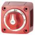 Blue Sea 6010, M Series Mini Battery Switch Red, Dual Circuit