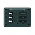 Blue Sea 8025, A-Series Toggle Branch Circuit Breaker Panels 24V, DC 3 Position