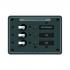 Blue Sea 8025, A-Series Toggle Branch Circuit Breaker Panels 24V, DC 3 Position