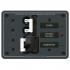 Blue Sea 8032, A-Series Source Selection Circuit Breaker Panel 120V, AC Toggle Source Selector, (2) 30A