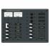 Blue Sea 8076, A-Series Circuit Breaker Panels 120V, AC Main + 11 Positions, (1) 30A, (8) 15A