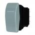 Blue Sea 8233, Waterproof Contura Switches Momentary Switch, SPDT, Gray, (ON)-OFF-ON