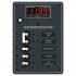 Blue Sea 8405, A-Series Circuit Breaker Panels 120V, AC Main + 3 Positions, Digital Multimeter,  (1) 30A, (3) 15A