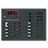 Blue Sea 8407, A-Series Circuit Breaker Panels 120V, AC Main + 11 Positions, Digital Multimeter, (1) 30A, (8) 15A