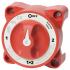 Blue Sea 9002e, E Series Battery Switch Red, Selector-4 Position w/ AFD