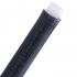 Techflex Acrylic Resin Coated Fiberglass Sleeving Grade C Black, 3/8"