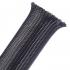 Techflex Carbon Light Braided Sleeving Black, 1-1/2"