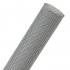 Techflex Clean Cut™ Expandable Braided Sleeving Gray, 1 1/4"